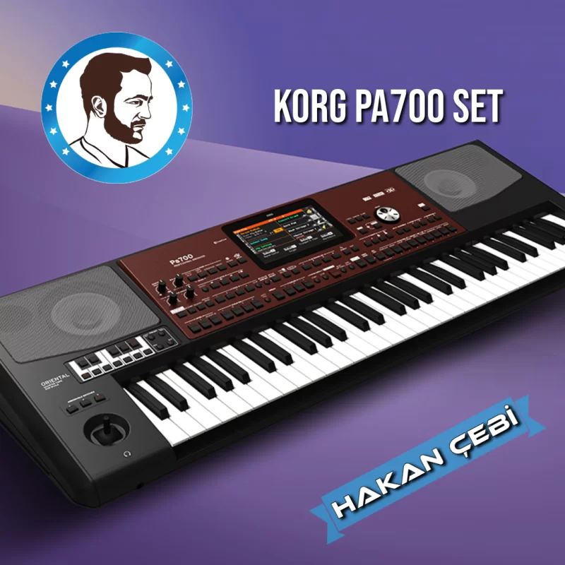 HAKAN ÇEBİ KORG PA700 SET